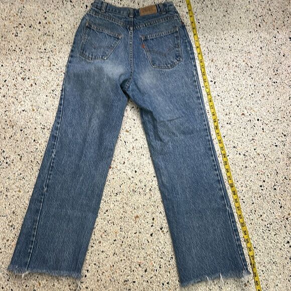 Vintage Levi's Orange Tab High-Waist Jeans from 90s - 6 (fits like a size 2) - Picture 2 of 9